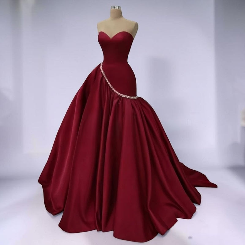 Ruby Sovereign Couture Gown