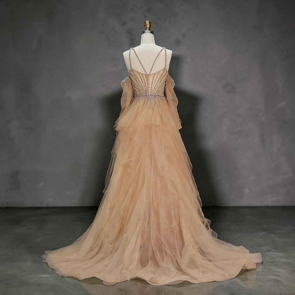 The Golden Dynasty™ Ball Gown - Champagne Gold