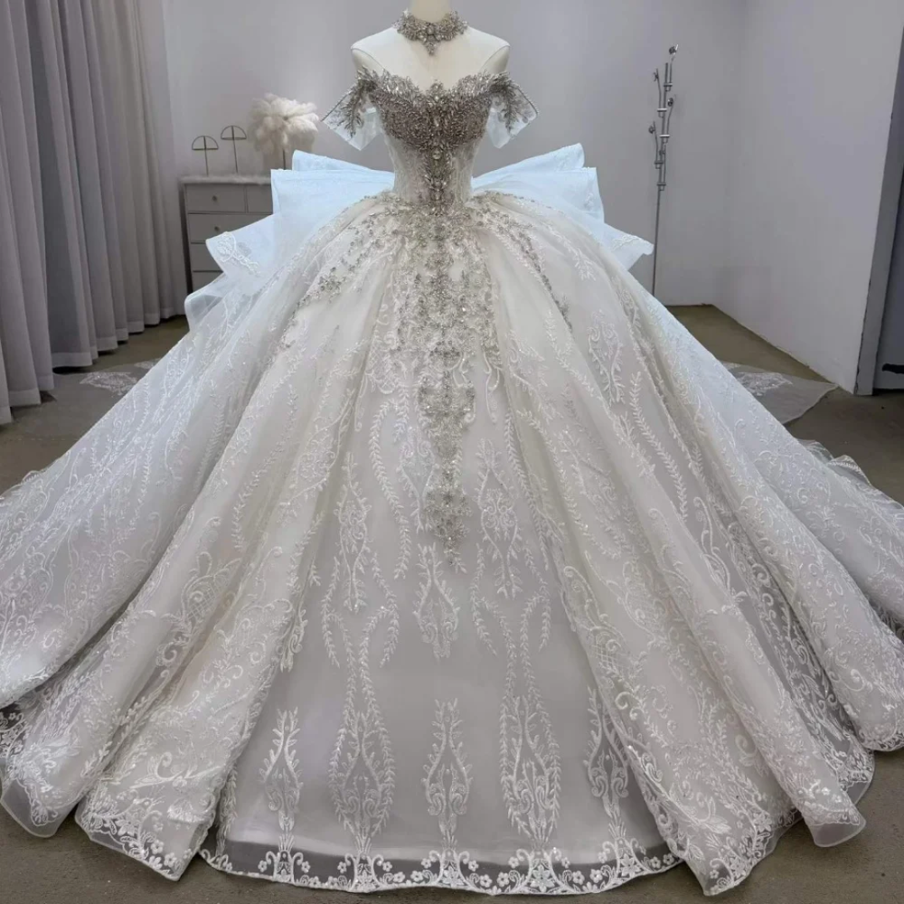 The Crystal Sovereign Cathedral Ball Gown