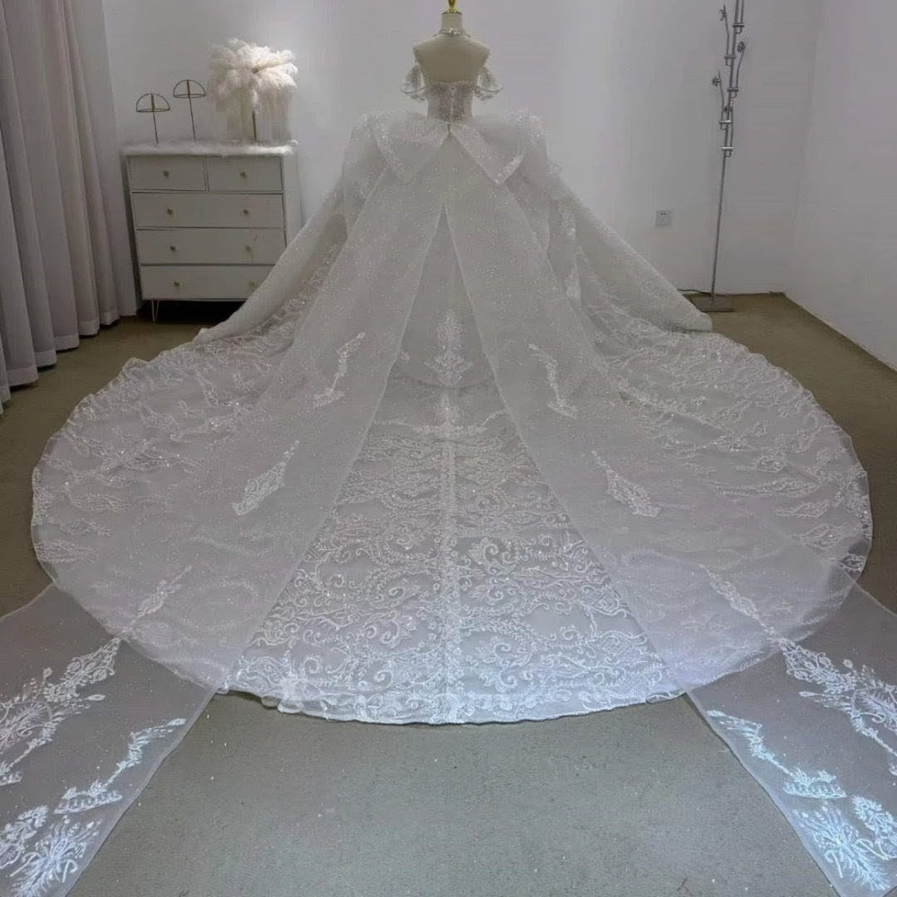 The Crystal Sovereign Cathedral Ball Gown