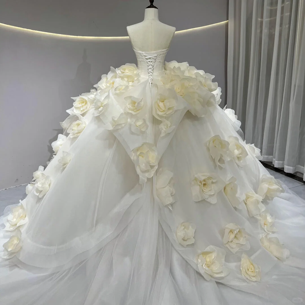 The Ivory Rose Empress Ball Gown