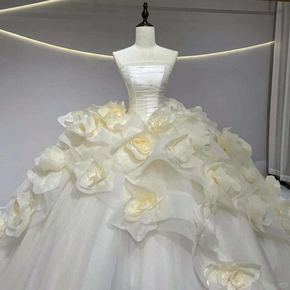 The Ivory Rose Empress Ball Gown