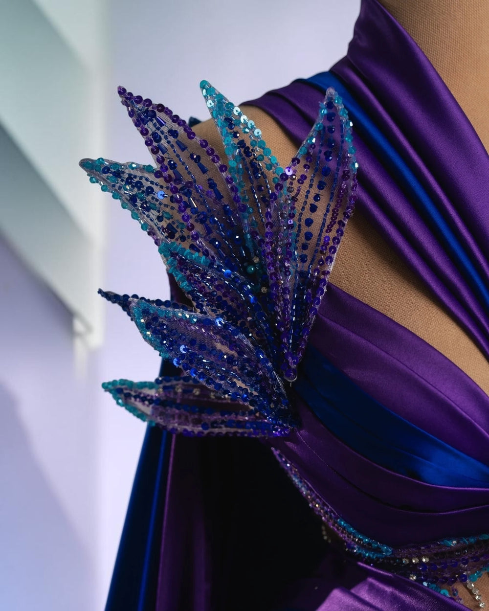 Celestial Sovereign Cape Gown