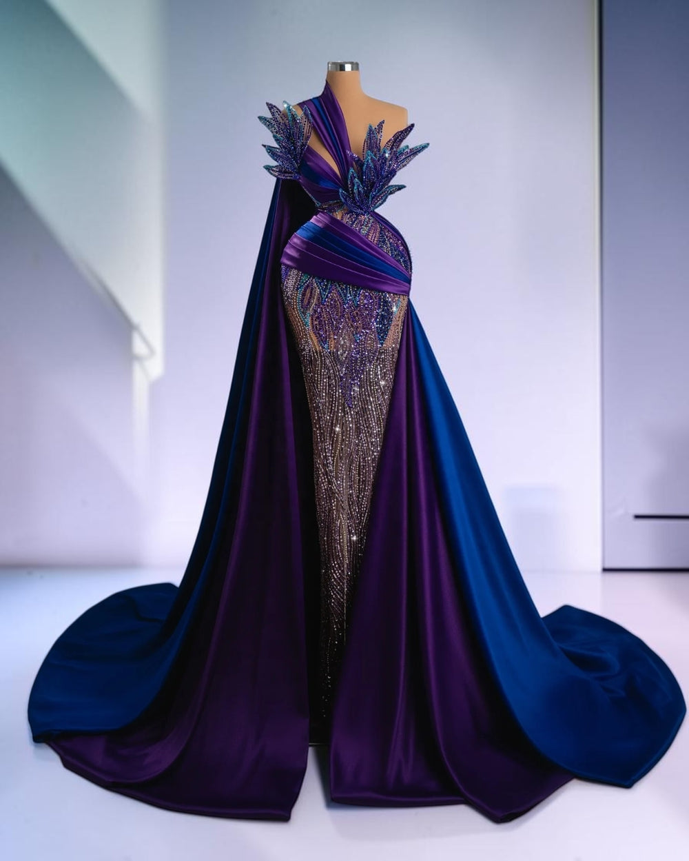 Celestial Sovereign Cape Gown