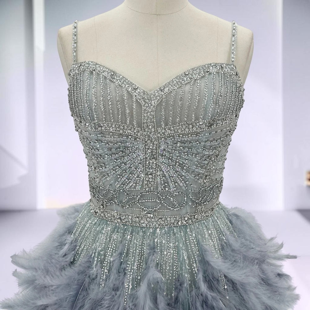 Vestido de alta costura Frosted Swan