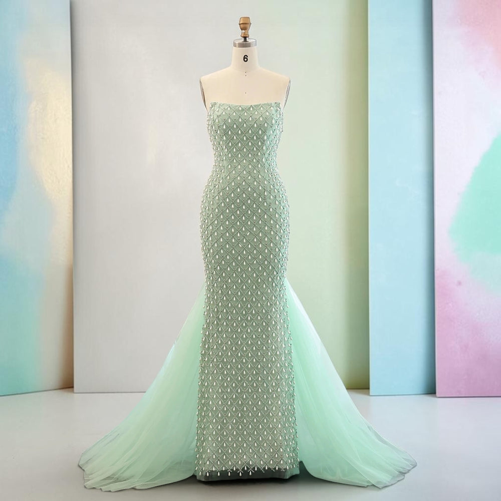 The Celestine Pearl Couture Gown