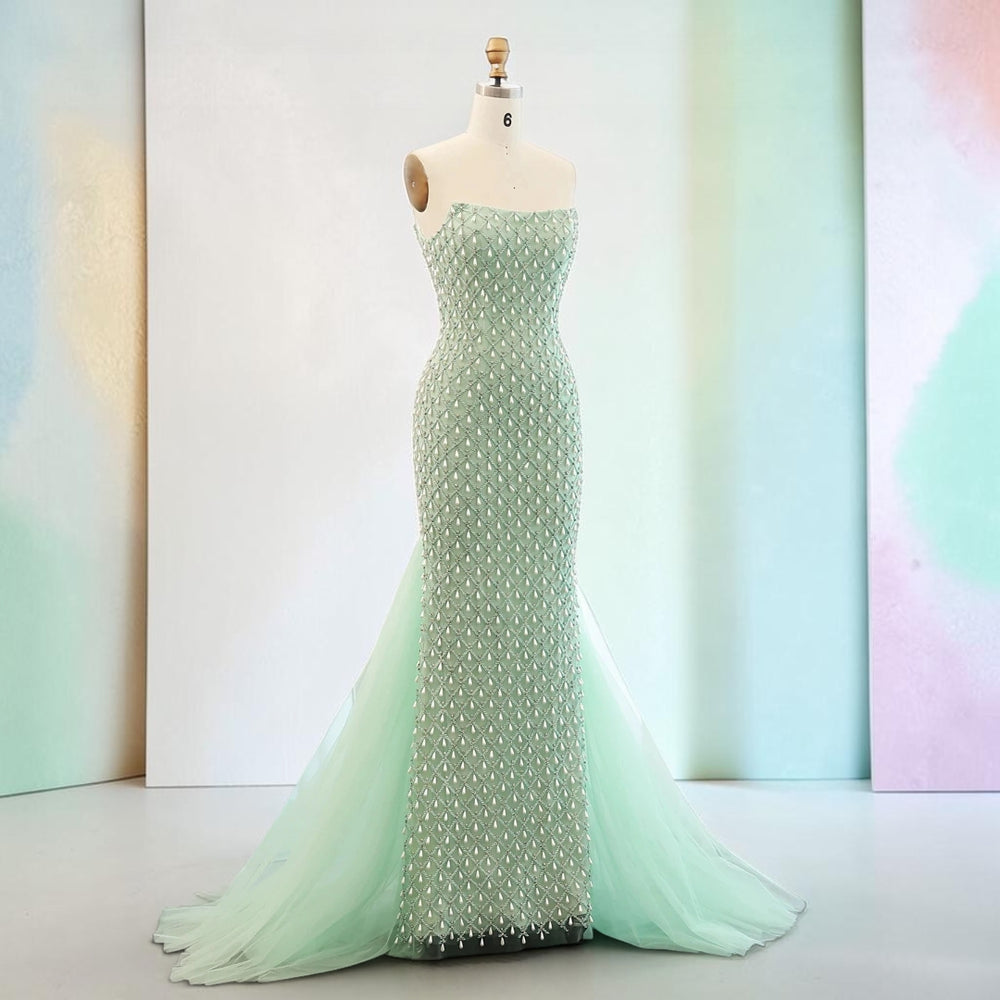 The Celestine Pearl Couture Gown