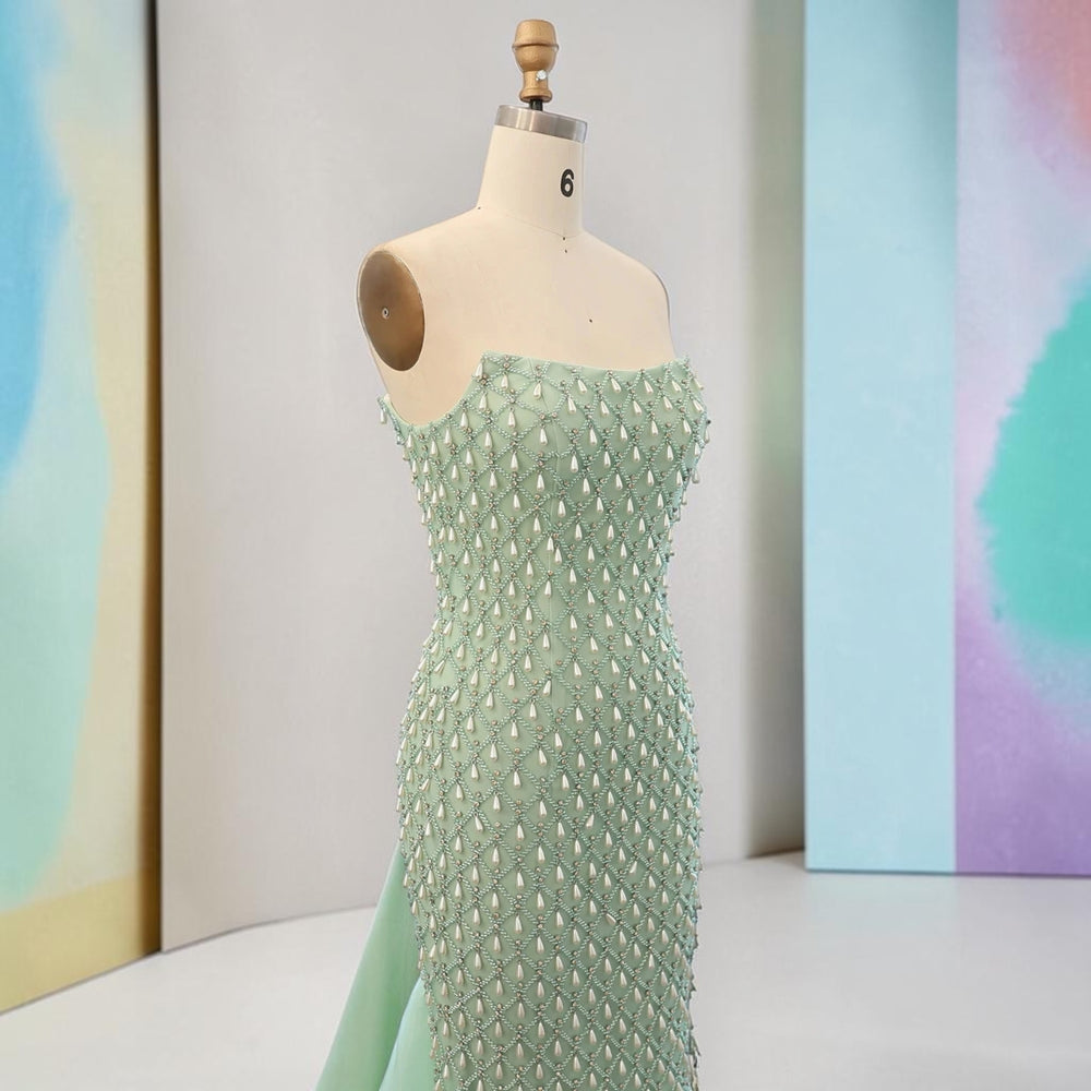 The Celestine Pearl Couture Gown