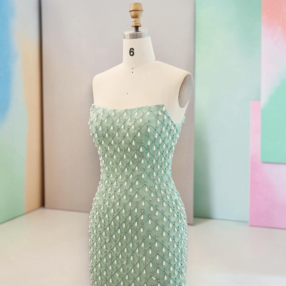 The Celestine Pearl Couture Gown