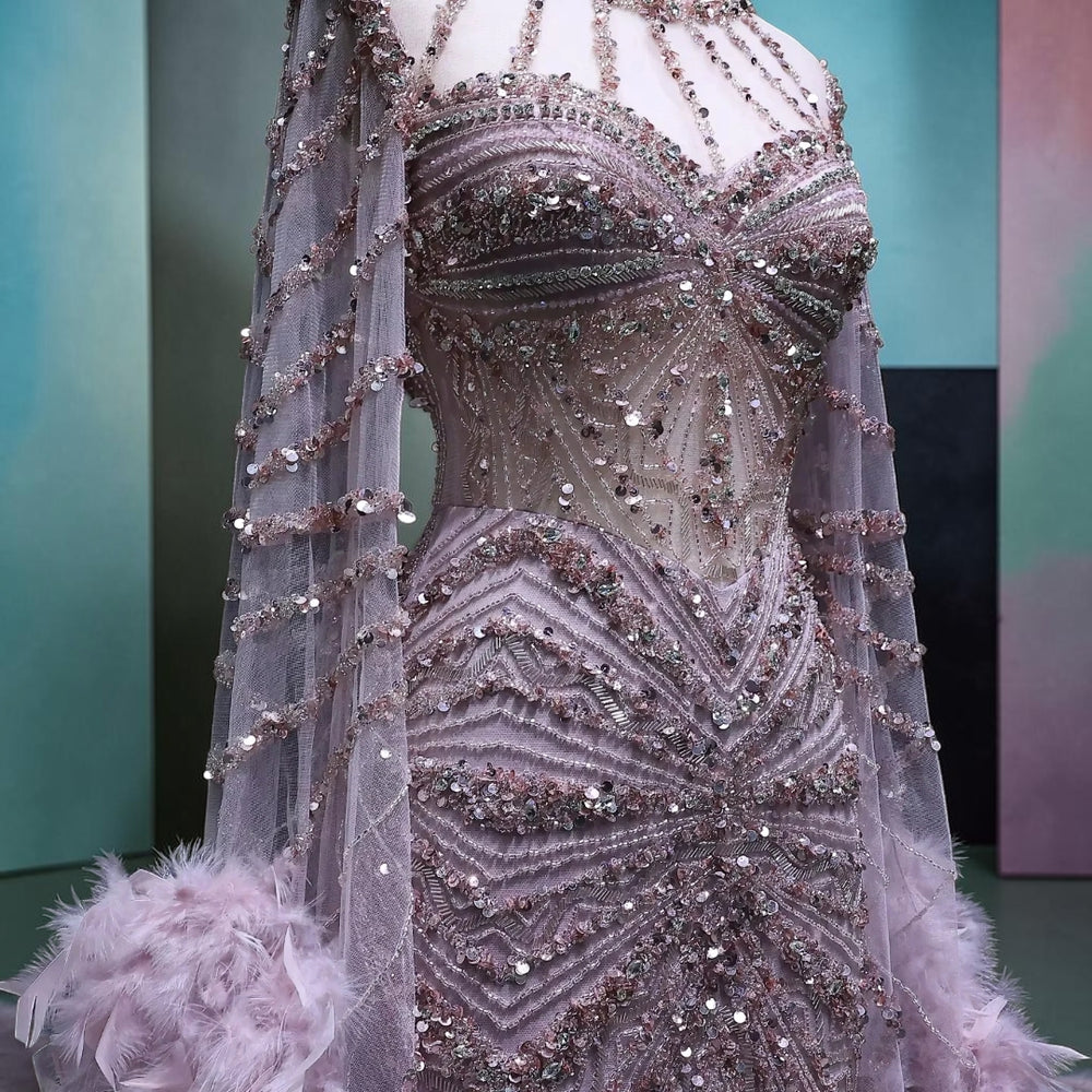 Duchess Royale Crystal Couture Gown