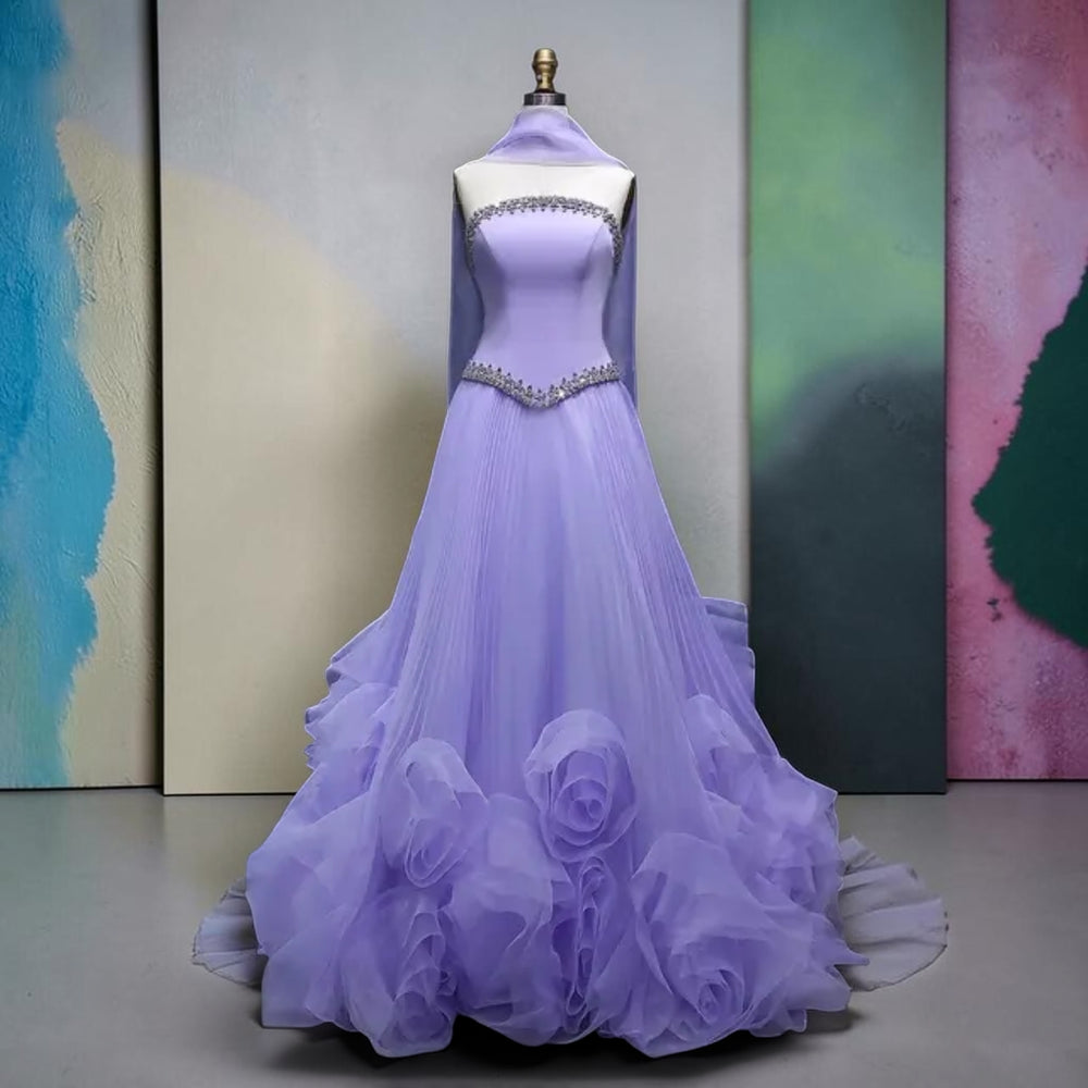 The Lilac Heiress Couture Gown