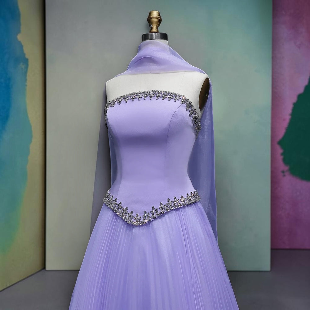 The Lilac Heiress Couture Gown