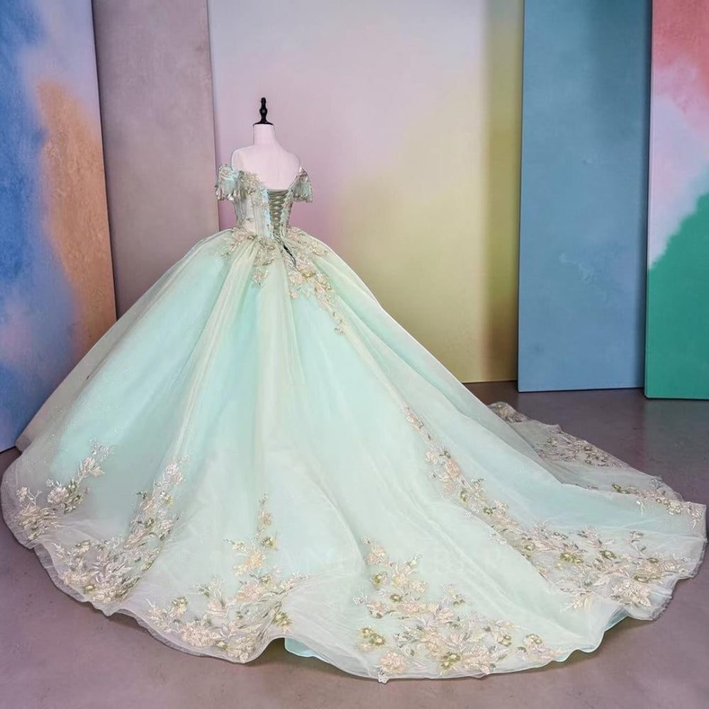 Enchanted Blossom Ball Gown