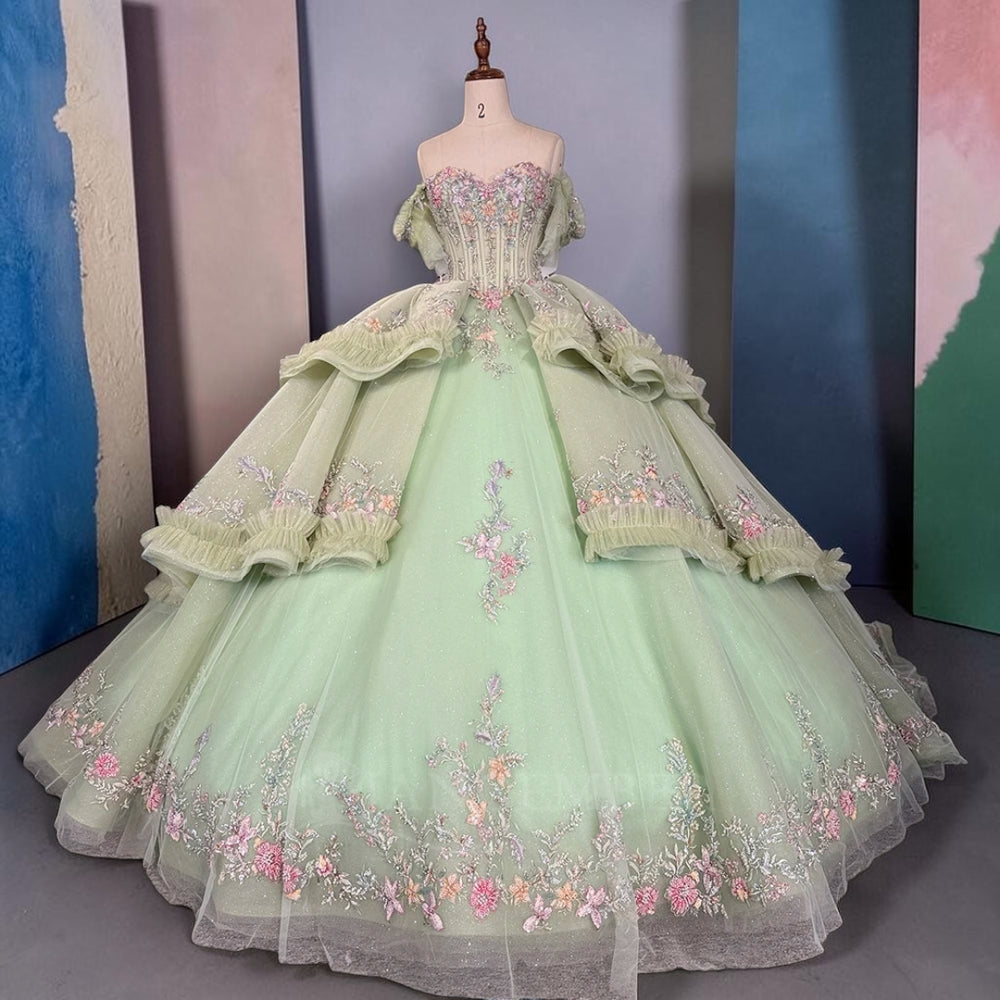 Whispering Garden Royale Ball Gown