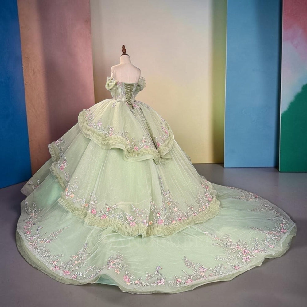 Whispering Garden Royale Ball Gown