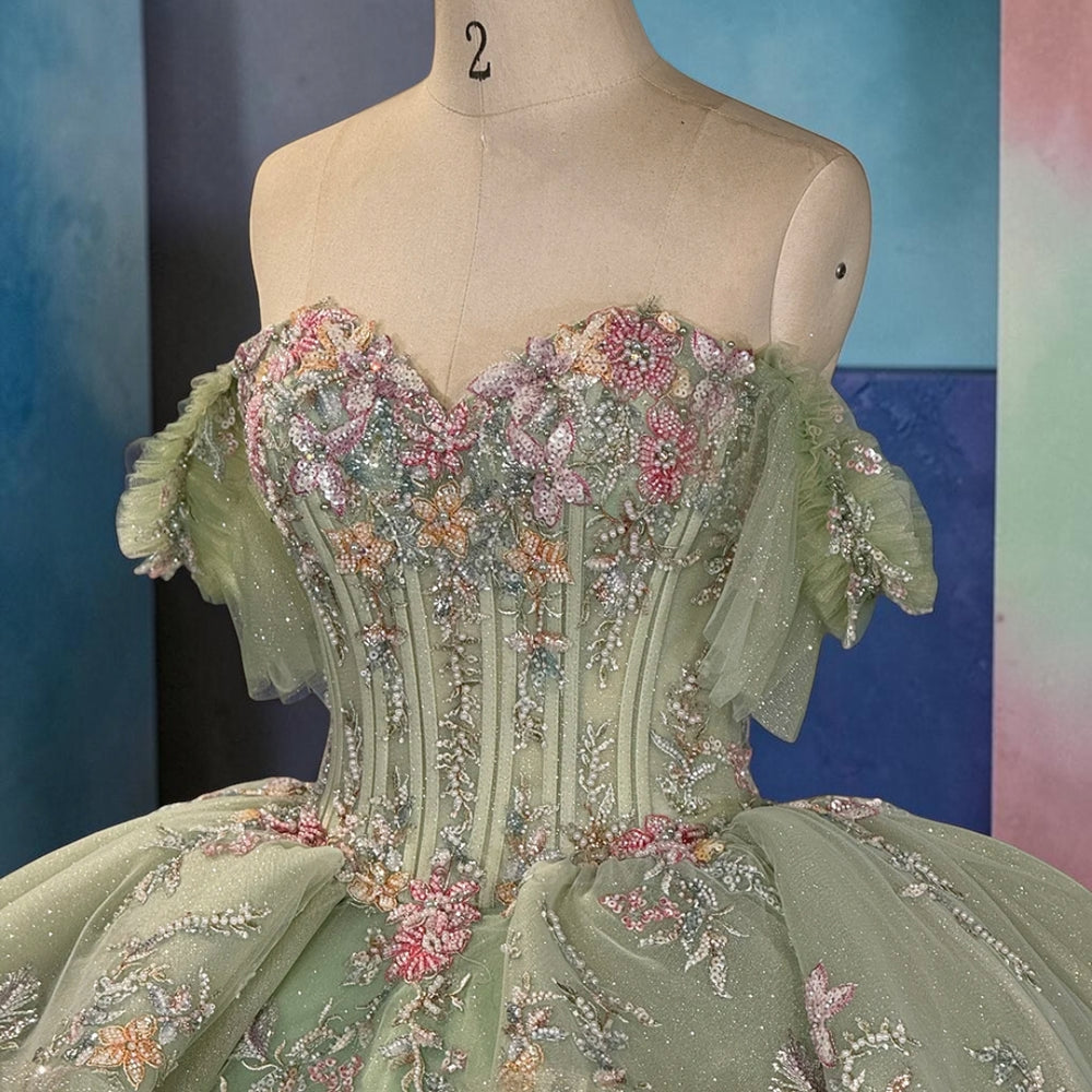 Whispering Garden Royale Ball Gown