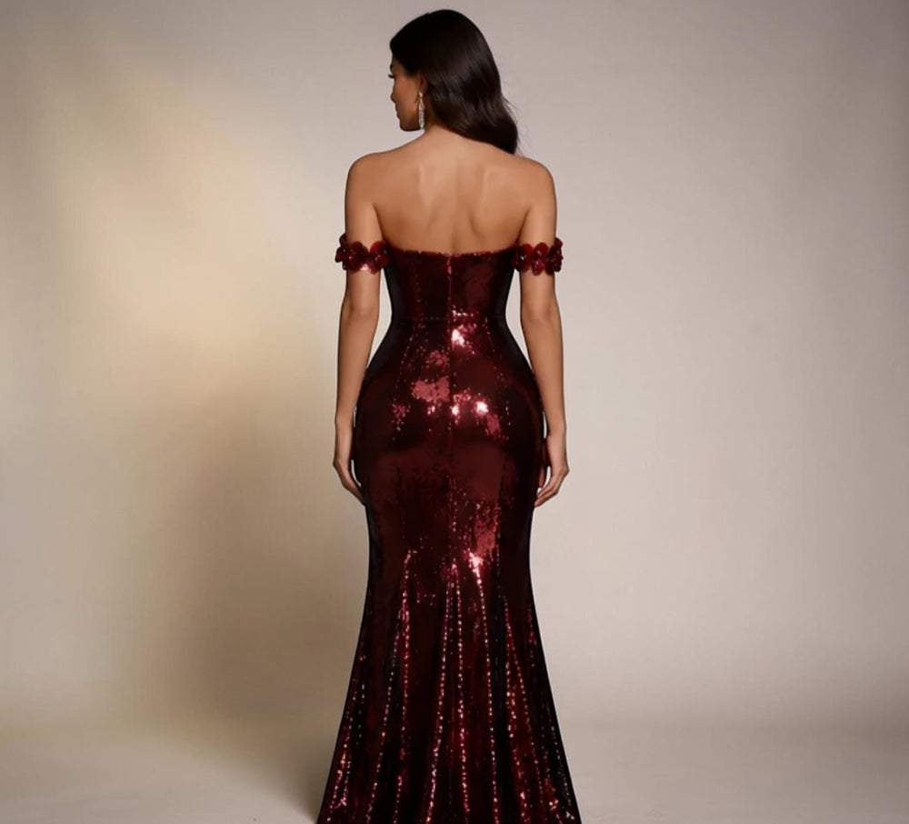 Crimson Desire Gown