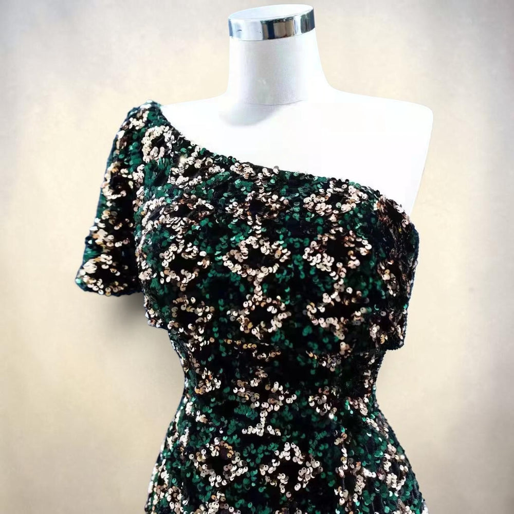 Emerald Noir Sovereign Gown