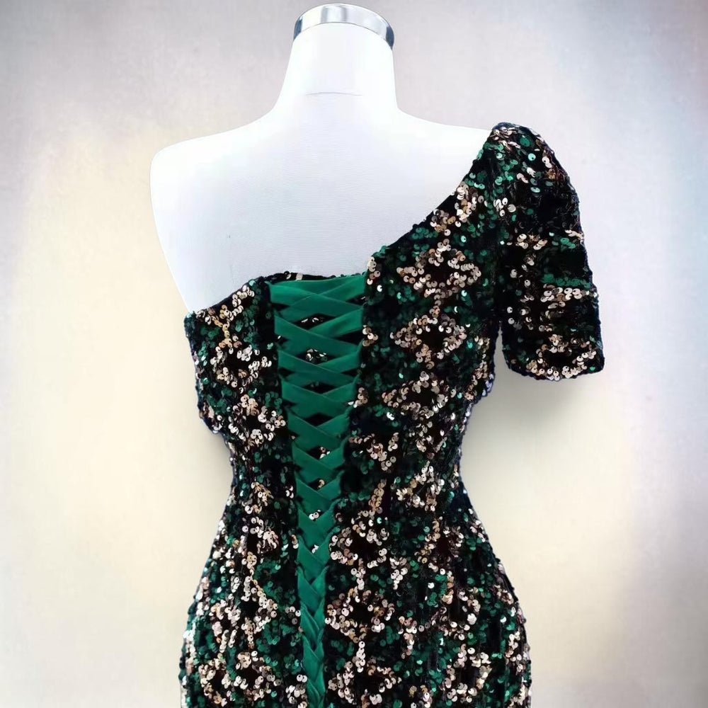 Emerald Noir Sovereign Gown