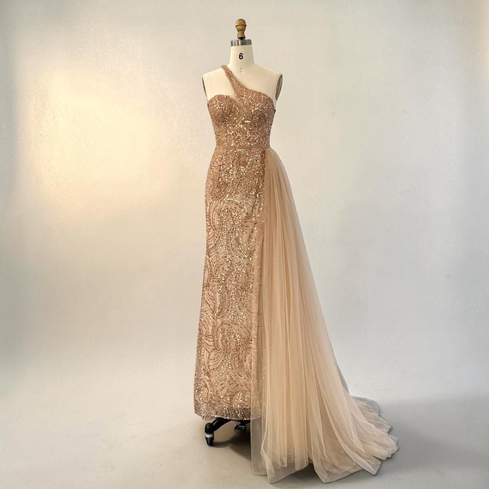 Emerald Sovereign Gown - Gold
