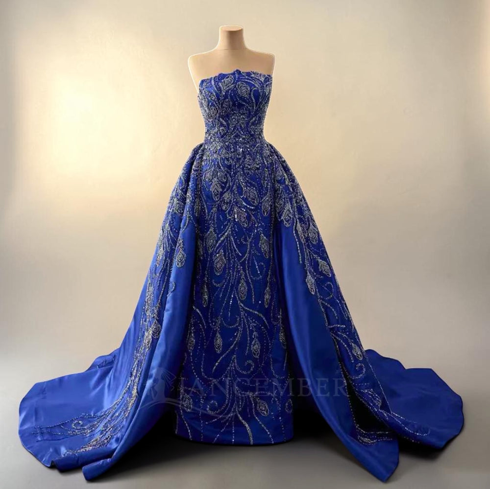 Royal Sapphire Empress Gown