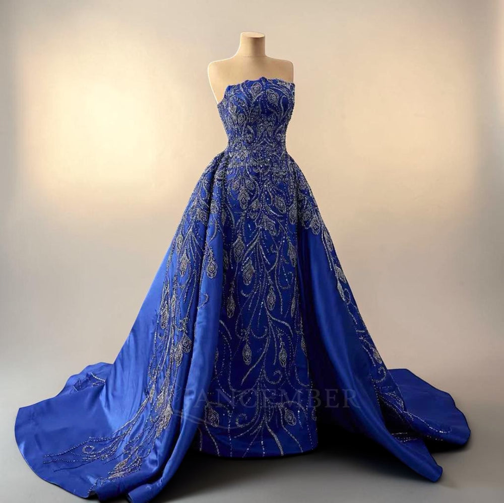 Royal Sapphire Empress Gown