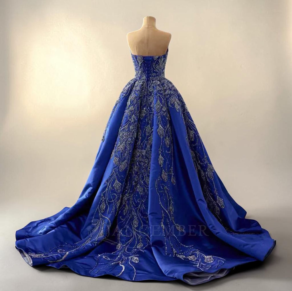 Royal Sapphire Empress Gown