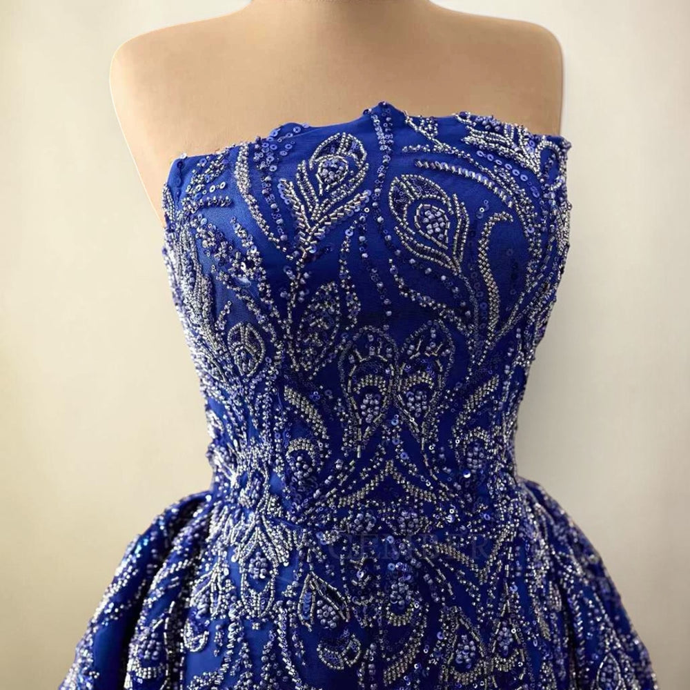 Royal Sapphire Empress Gown