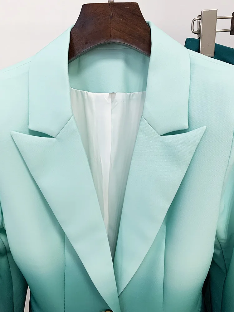 Marée Ombré Wide-Leg Suit Set