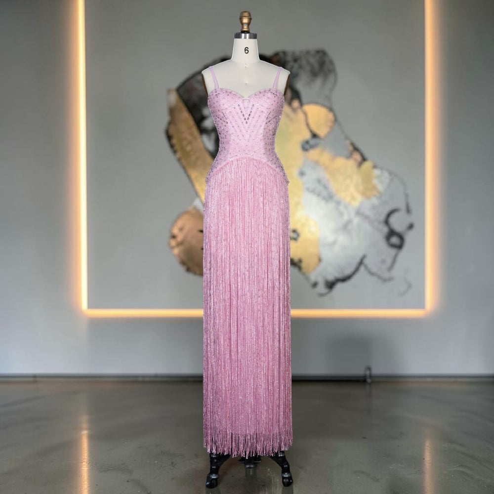 The Gilded Heiress Gown - Pink