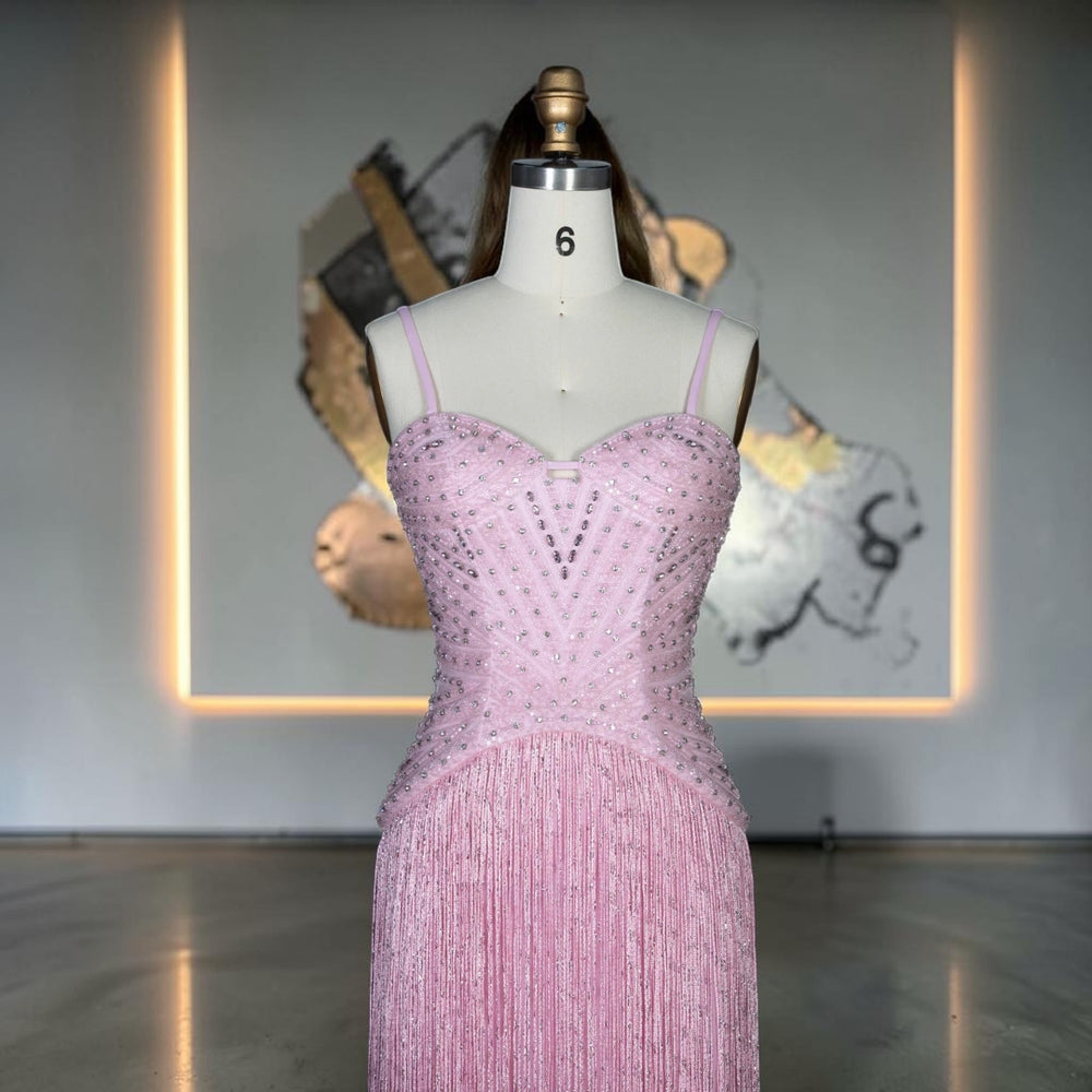The Gilded Heiress Gown - Pink