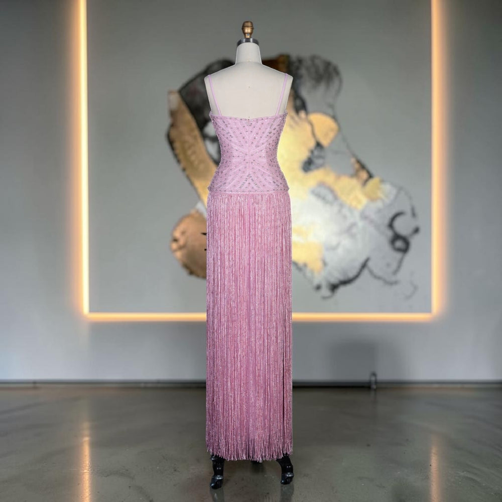 The Gilded Heiress Gown - Pink