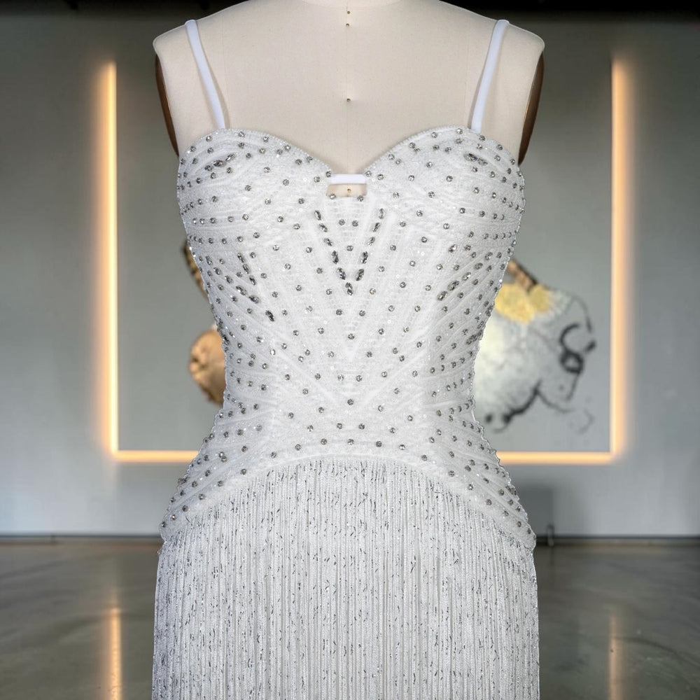The Gilded Heiress Gown - White