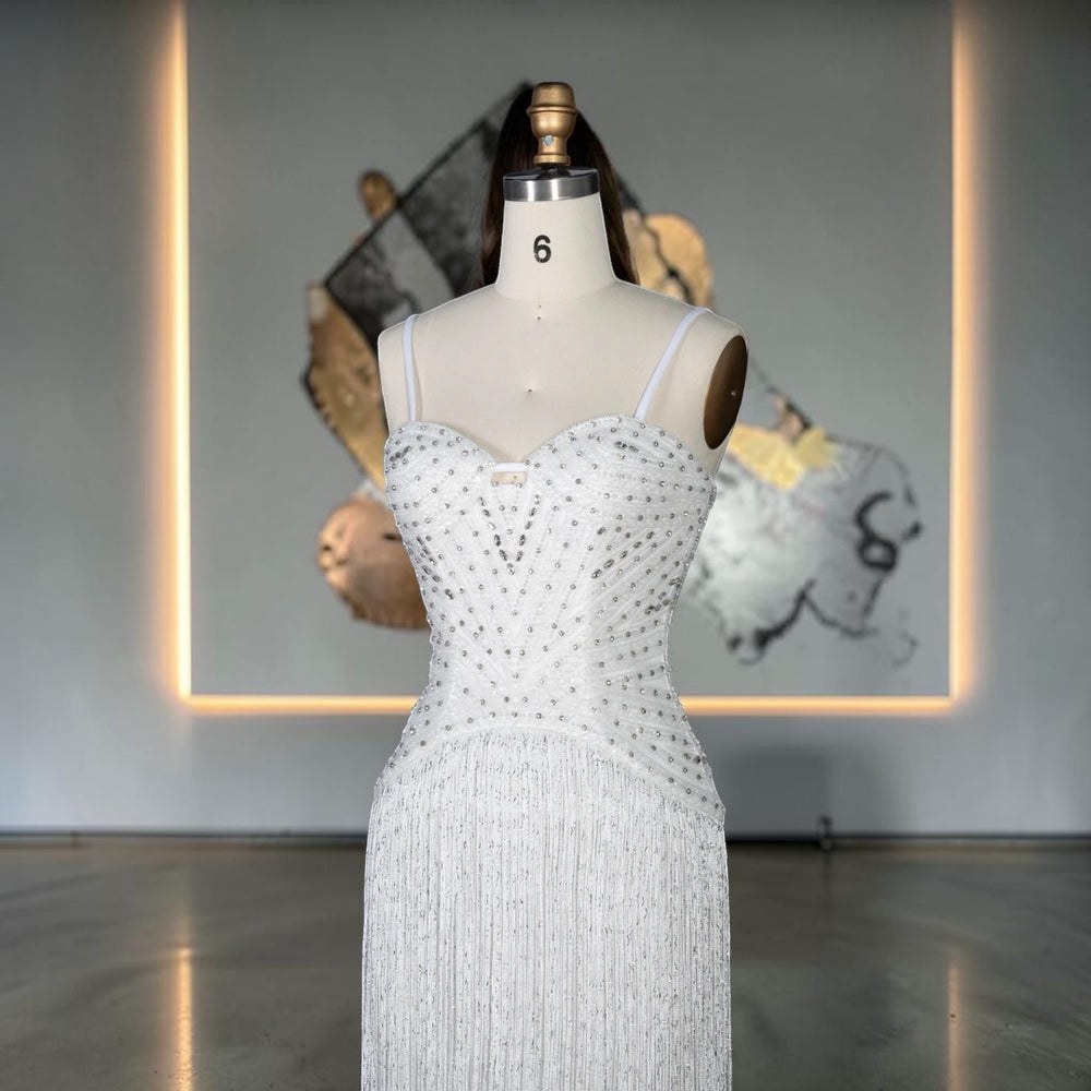 The Gilded Heiress Gown - White