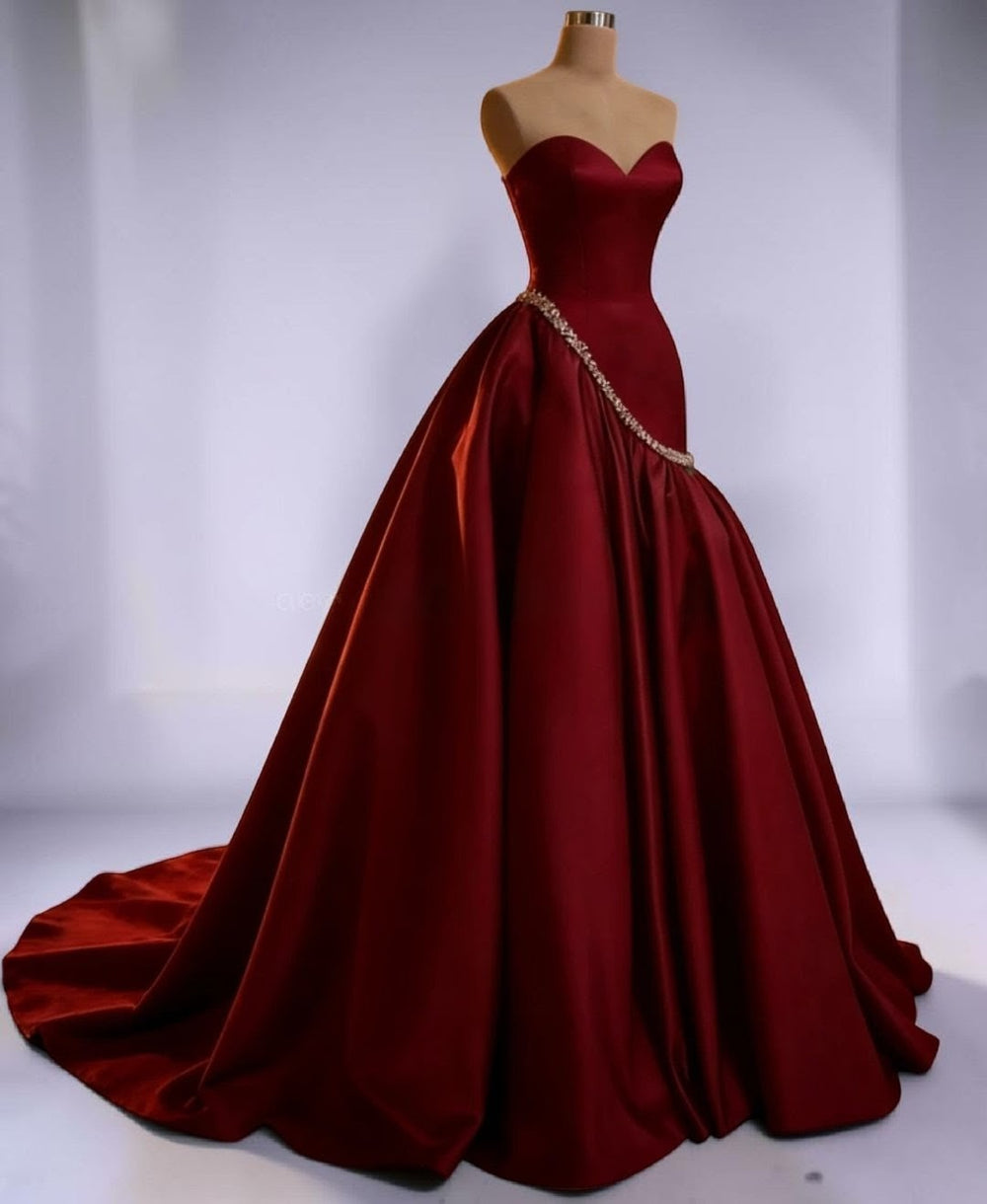 Ruby Sovereign Couture Gown