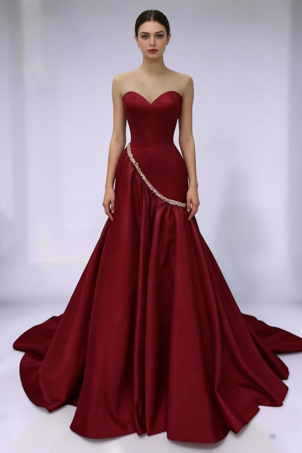 Ruby Sovereign Couture Gown