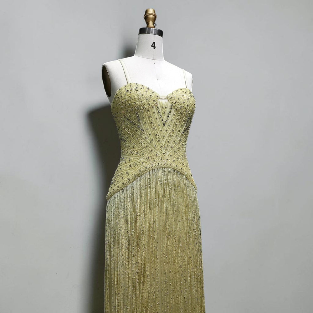The Gilded Heiress Gown - Gold