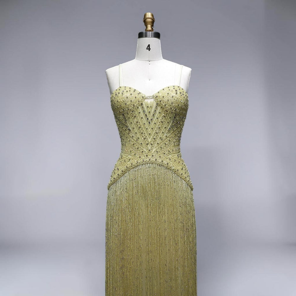 The Gilded Heiress Gown - Gold