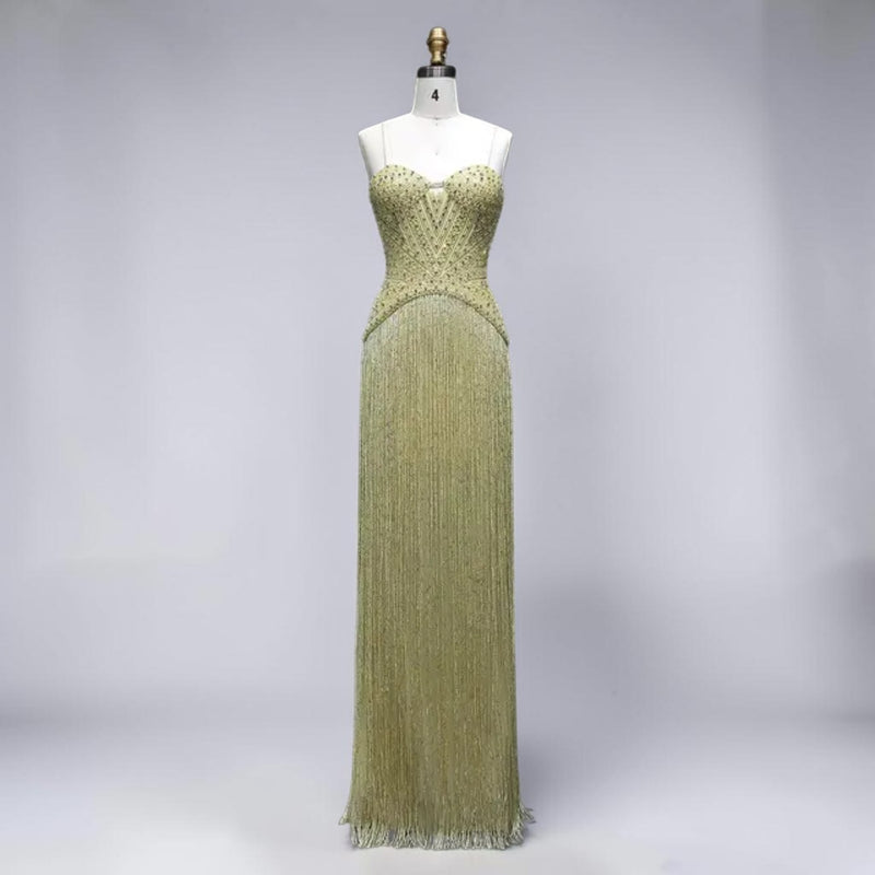 The Gilded Heiress Gown - Gold