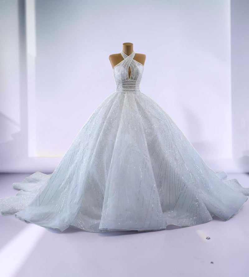 Celestial Pearl Royale Gown