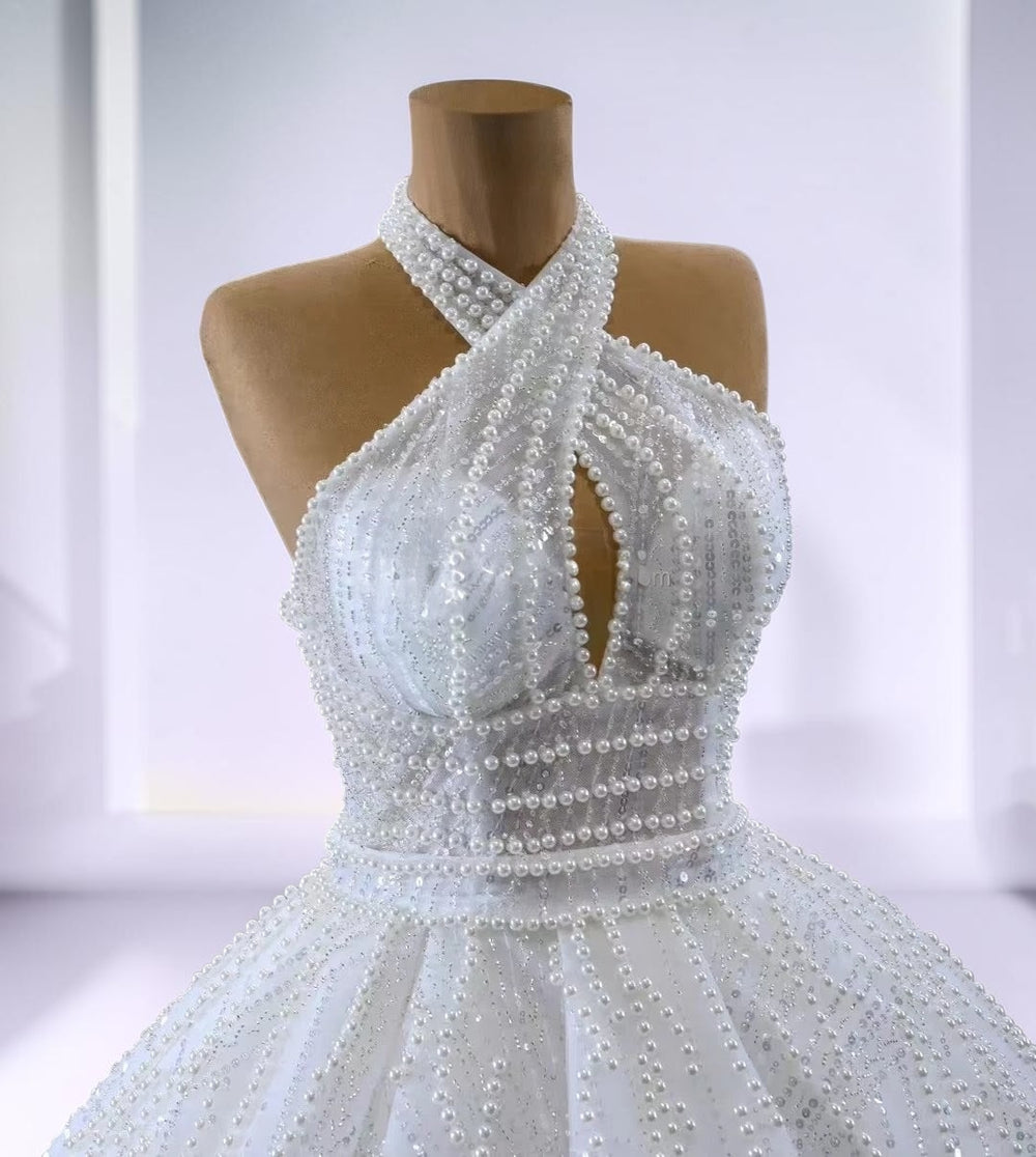 Celestial Pearl Royale Gown