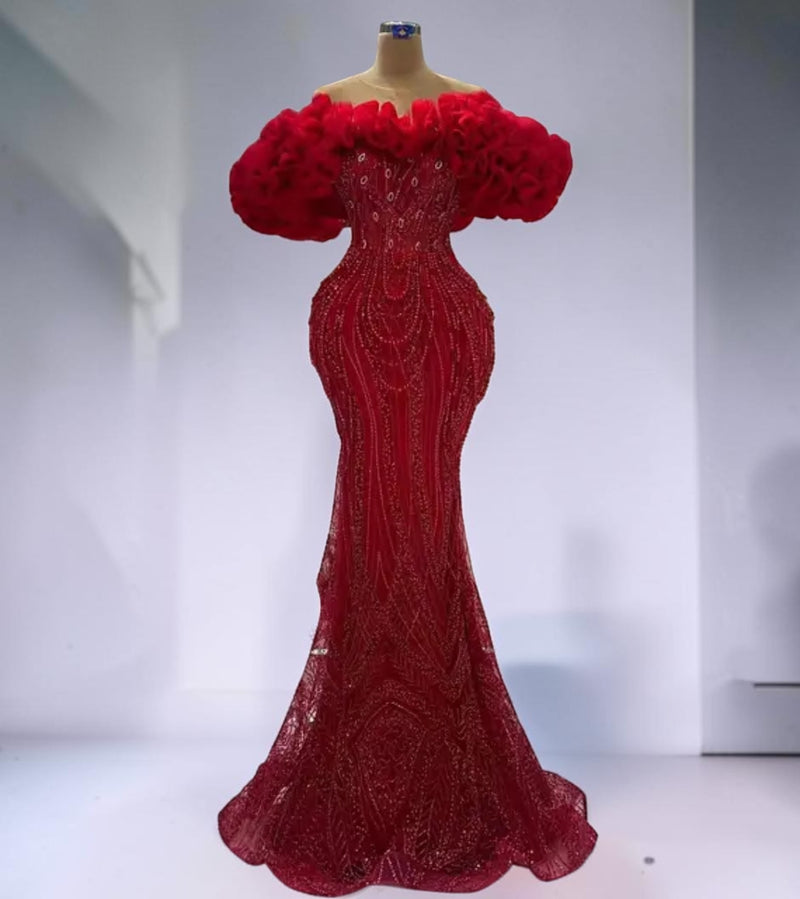 Ruby Royale Couture Gown