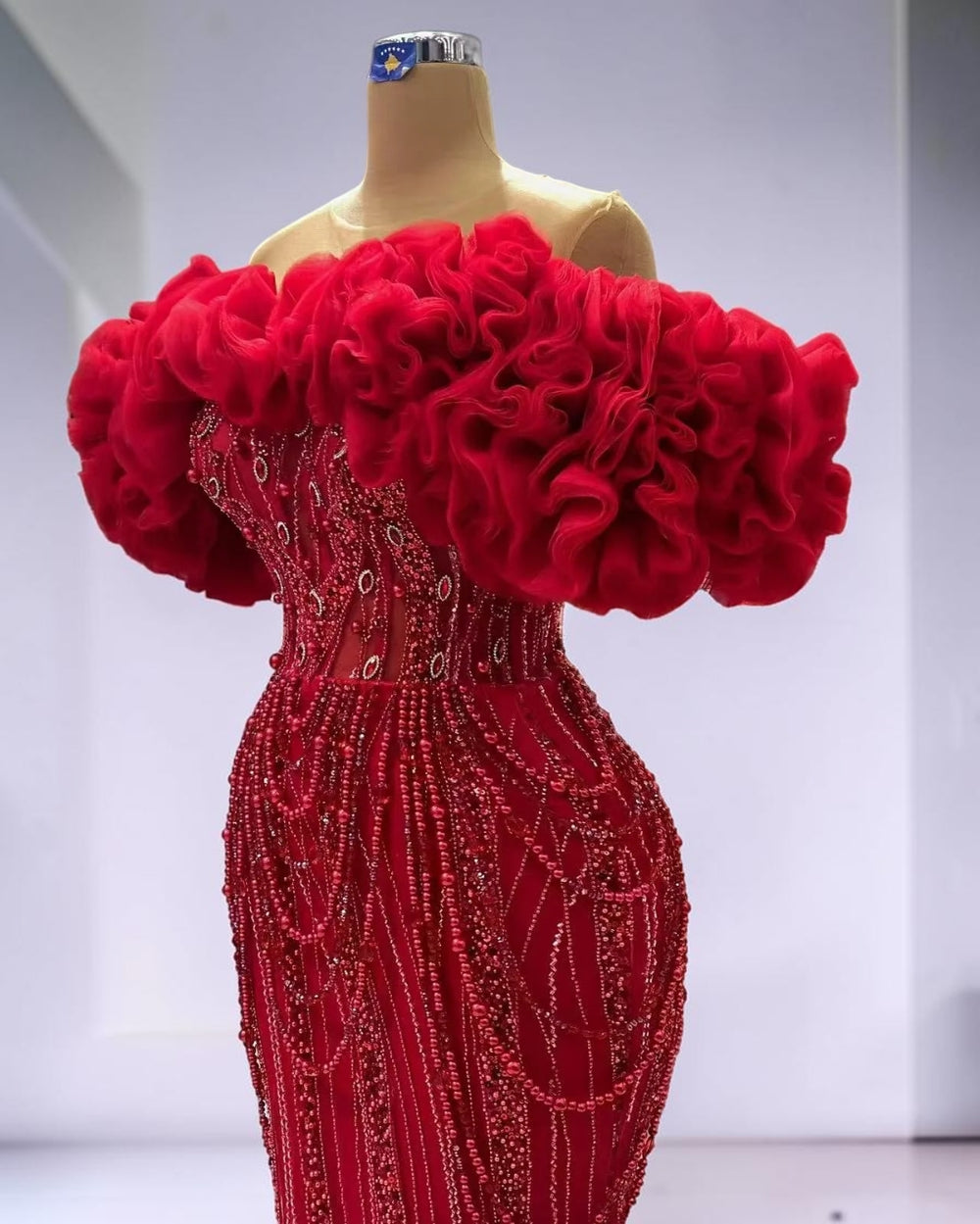 Ruby Royale Couture Gown