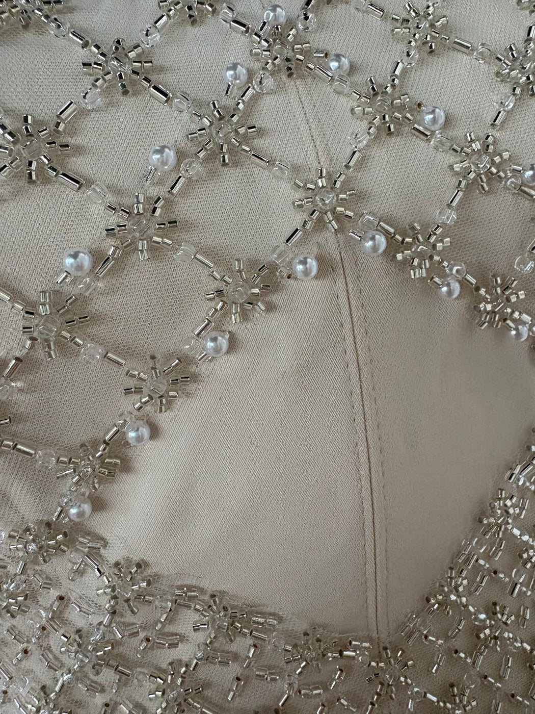 Client photo — The Ivory Sovereign Gown