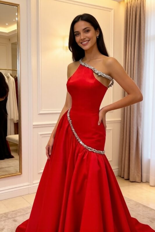 Client photo — Ruby Sovereign Couture Gown